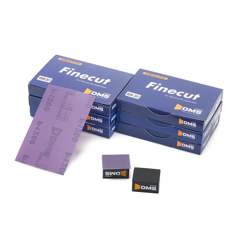 Lila Spot-Schleifblatt